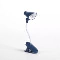 Mini Table Light LED Battery Operated Reading Desktop Book Clip Light Adjustable Portable Desk Night Lamp. 