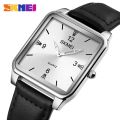 SKMEI Fashion Square Dial Design Men Watch Casual Mens Quartz Wristwatches Waterproof Watches For Male Gift 1603. 