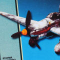 Skinye [Ready Stock] Kawayi Cute 1:33 Germany Junkers Ju-87 D-3 Bomber Aircraft Plane DIY Paper Model Kit. 