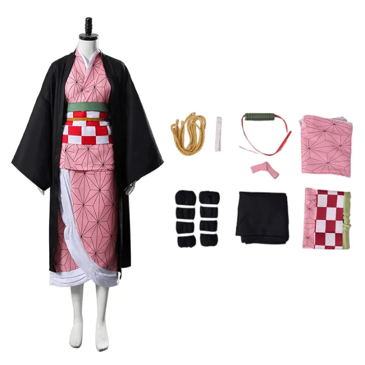 Anime%20Kamado%20Nezuko%20Cosplay%20Costume%20Demon%20Slayer%20Kimetsu%20No%20Yaiba%20Costumes%20Kimono%20Haori%20Wig%20Clogs%20Suit%20for%20Adult%20Kids%20Halloween%20-%20Image%207
