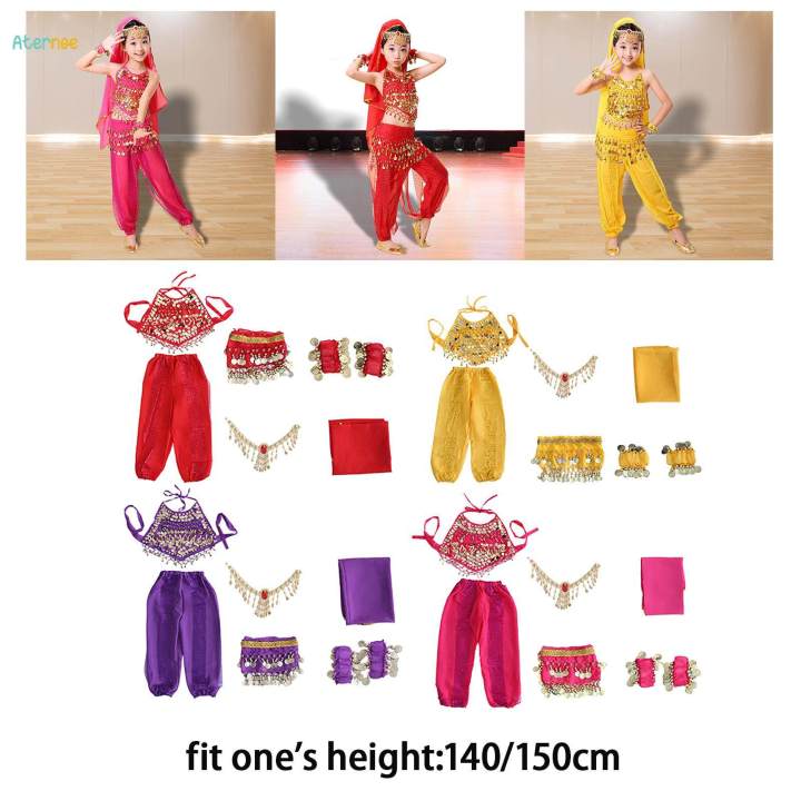 Kids%20Belly%20Dance%20Costumes%20Set%20Oriental%20Kids%20Indian%20Dance%20Costume%20140cm%20Red%20-%20Image%206