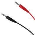 2PCS Multimeter Test Cable 4mm Banana Plug To Alligator Clip Test Lead Copper 1 M Crocodile Clip Multimeter Test Cable Red & Black Multimeter.