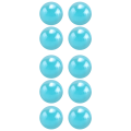 10 Pcs Marbles 16mm glass marbles Knicker glass balls decoration color nuggets toy transparent. 