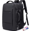 BANGE BG1908D Large Capacity Expandable Multi-Purpose Business & Travel Backpack Laptop Bag for 17.3inch(Black). 
