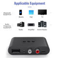 【Worth-Buy】 Kebidu 5.0 Audio RCA 3.5mm AUX Jack Stereo Music Adapter with Mic for Car Speaker.