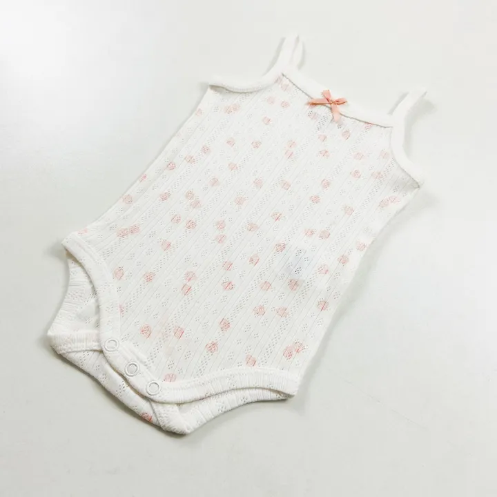 Infant%20and%20Toddler%20Girl%20Baby%20Sleeveless%20Cotton%20Romper%20Bodysuit%20From%20Levin%20-%20Image%204