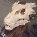 New Dragon Mask Movable Jaw Dino Mask Moving Jaw Dinosaur Decor Mask For Halloween Party Cosplay Mask Decoration.