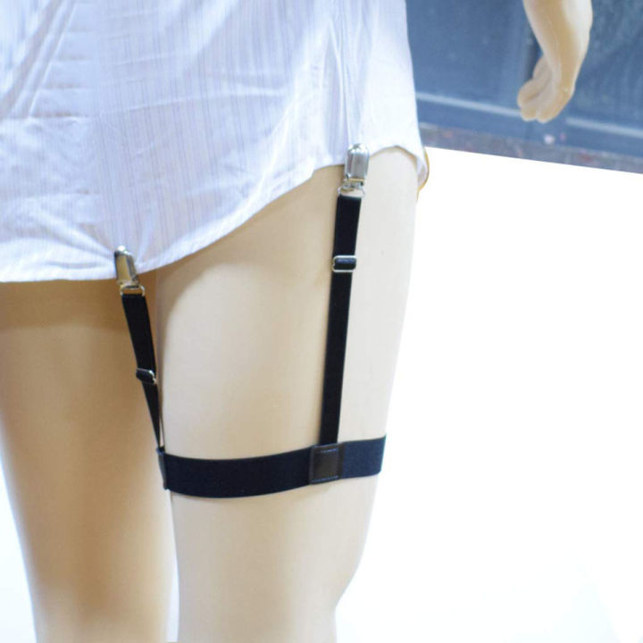 High%20Quality%20-%20Adjustable%20Stays%20-%20Non-slip%20Locking%20Clamps%20-%20Garter-Style%20-%20Keeps%20Shirts%20Tucked%20-%20Shirt%20for%20Men%20-%20Image%203