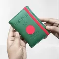 Premium Quality Leather Transparent Bangladeshi Passport Cover with Card Holder. 