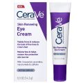 CeraVe Eye Cream for Wrinkles | Under Eye Cream with Caffeine, Peptides, Hyaluronic Acid, Niacinamide, and Ceramides for Fine Lines | Fragrance Free & Ophthalmologist Tested |0.5 Ounces. 