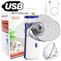 CASIFY Portable Mesh Nebulizer Handheld, One Touch Operation, No Noise, High Nebulization Rate, Personal Inhalers For Breathing Problems Lightweight, Travel Friendly Nebulizer For Adults & Kids. 