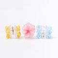 Fashion Cute Frangipani Hair Clip Transparent Jelly Color Simple Ponytail Hairpin Hair Accessories Headwear Barrettes Girls. 