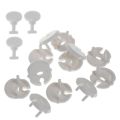 【Hey my home】12Pcs Plug Kids Electrical Socket Cover Standard Electric Outlets Protection Baby Security Lock.