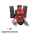 New Toilet Man Series Super Titan TV Man Sound Man Monitor Man puzzle puzzle block children's toys mini action figure Amour zii.