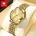 Olevs 9931 Stainless Steel Analog Wrist Watch For Women. 