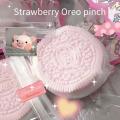 Kawaii Oreo Stress Relief Squishy Toys Cartoon Handmade Silicone Squishy New Mochi Fidget Toy Biscuit Pinching Toy Prezent dla dzieci.