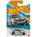 Hot Wheels (Mainline/ Special Edition) 2018 Honda Civic Type R White, Scale - 1:64. 