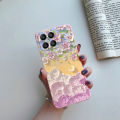 For Huawei X8 Case Fashion Flower Cartoon Pattern Soft Silicone Back Cover For Honor X8 4G TFY-LX1 TFY-LX2 TFY-LX3 HonorX8 Funda. 