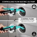 Liquid Transfer Pump Transfer Pump with Flow Control Nozzle Orange.