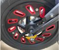 2 pcs Universal Plastic Rim Wheel Cover For All Motorcycle -2 pcs for 1 wheel.. 