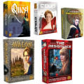 English AVALON COUP Political Transformation THE RESISTANCE Resistance Organization Quest Board Game Card.