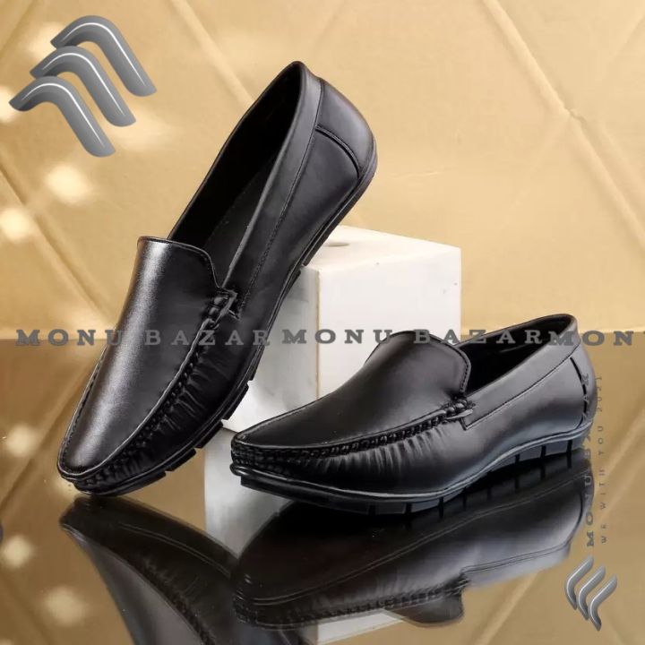 New High Quality MNB Leather MNB-55108 Slip Moccasins Loafers Casual Shoes For Men Driving
