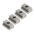 Fastener Bolt Nut Kit, Tie Down D Rings Bed Deck Rail T Slot Nuts Universal Hex Head Bolts for Pickup for SUV. 