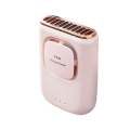 Portable Fan, Personal Waist Fan, Hands-Free Neck Hanging Fan,Pink.
