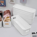 Plastic Home Office Bathroom Storage Box Desktop Sundries Storage Box Makeup Organizer Cosmetic Closet Bin Case.