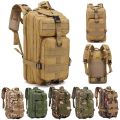 Men Military Rucksack Cold-Resistant 3P Oxford Tactical Backpack High-Temperature Resistance Shock-absorbing Pressure-relieving. 