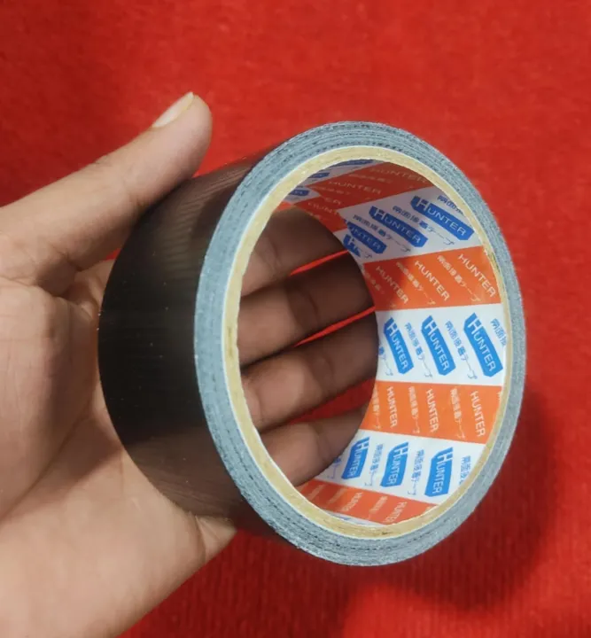 Rexene%20Tape%20BLACK%20Polyethylene%20Cloth%20Tape%202%20Inch%20Tape%2050mm%20Tape%2010M%20Long%20Industrial%20Cloth%20Duct%20Tape%20%20Adhesive%20Black%20Tape%202%20Inch%20Polythene%20Cloth%20Tape%202%20Inch%20Binding%20Tape%20-%20Image%206