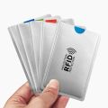 5-20 Pcs Aluminium Anti Rfid Card Holder NFC Blocking Reader Lock Id Bank Card Holder Case Protection Metal Credit Card Case. 