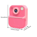 HD 1080P Kids Mini Instant Print Digital Camera Instant Printing Camera Birthday Holiday Gift for Fun Photography Blue.