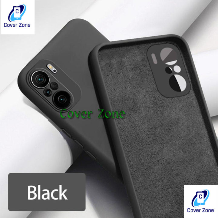 Xiaomi Redmi K40 Poco F3 Mi 11X Liquid Silicone Shockproof Cover Soft Gel Rubber Phone Case for Redmi K40 PhonePhone Back Cover