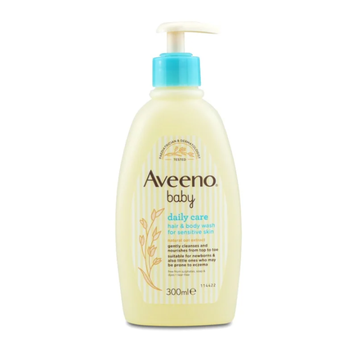 Aveeno Baby Daily Care Baby Hair & Body Wash – 300ml