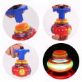 New Spinning Top Flash Luminous Spinning Tops Toy Colorful Top Ejection Toy Flashing Led Gyroscope Children Classic Toys. 