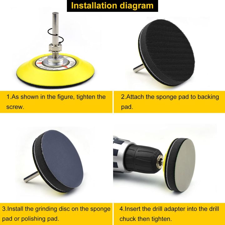 150%20PCS%203%20Inch%20Sanding%20Discs%20Silicon%20Carbide%20400-10000%20Grits%20Wet/Dry%20Hook%20and%20Loop%20Sandpaper%20for%20Drill%20Grinder%20-%20Image%205