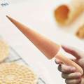 Wooden Ice Cream Cone Maker Waffle Cone Roller Pastry Baking Accessories.