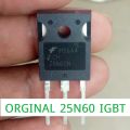 FCH25N60 FGH25N60 25N60 IGBT IC 25N60 IGBT 25A 60V TO-247 3 Pin Leads IGBT Transistor For Oven Induction Cooker IC. 
