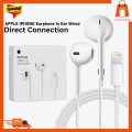 APPLE IPHONE Earphone In Ear Wired Earphone Lightning Earphone Direct Connection Deep Bass. 