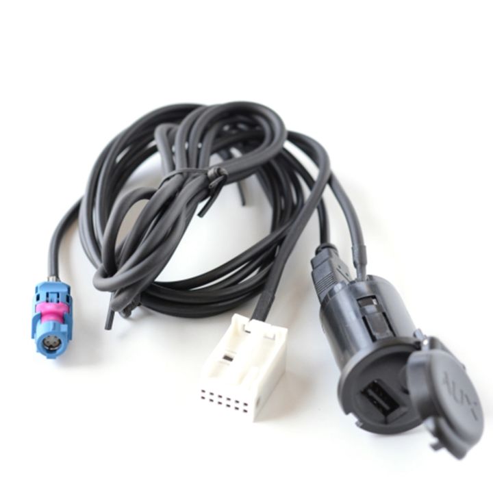 Stereo Audio Cable Adapter for 307 407 408 508 3008 for C4 for