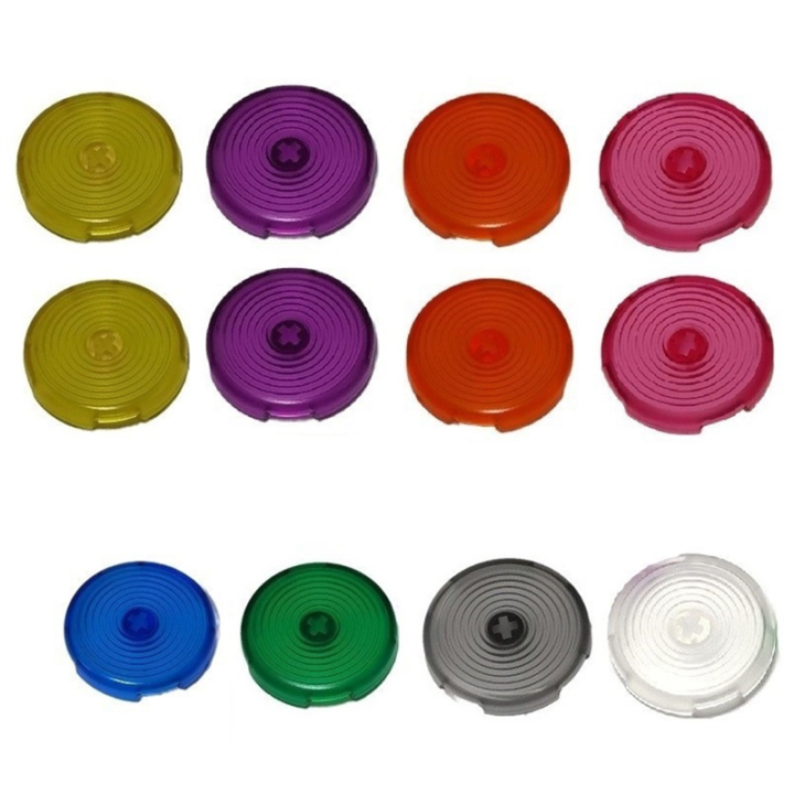Arcade Buttons Key Cap 12Pcs Arcade Replacement Button Caps Arcade Button Cap for Mini ...