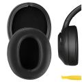 Ear Pads for Sony WH-XB900N Headphones Earpads Leather (Black). 