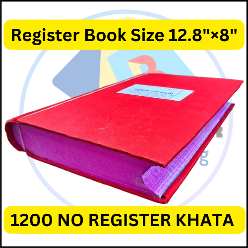 Register khata, Cloth register book, Best Binding. Roll Register (1200 ...