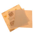 50Pcs Oil-Proof Wax Paper Food Wrapper Paper Bread Sandwich Burger Fries Wrapping Baking Tools Fast Food Bread Oilpaper Burgers-MINETTE. 