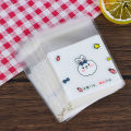 100Pcs Cartoon Cookie Packaging Bag Cookie Snowflake Crispy Packaging Self Sealing Bag Separate Transparent Cute Dessert Bags Hudduo. 