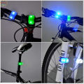 2Pcs Bike Bicycle MTB LED Frog Head Front Lamp Warning Rear Flash Light.