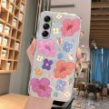 For Samsung Galaxy M14 M34 M54 5G Cover Vintage Flowers Transparent Protectio Shockproof Phone Case For Samsung M 14 Fundas Soft.