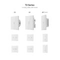 SONOFF T0US2C-TX 2 Gang Smart WiFi Wall Light Switch - 2.