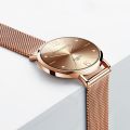 2022 Minimalist Watch Women Fashion Ultra Thin Watches Simple Women Business Stainless Steel Mesh Belt Quartz Watch Gift Clock. 